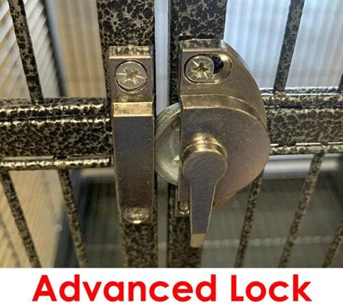 Extra Large Elegant and Durable Wrought Iron Play Top Bird Parrot Cage for African Grey Small Quaker Amazon Parrot Cockatiel Sun Parakeet Green Cheek Conure Dove Cockatoo Rolling Stand