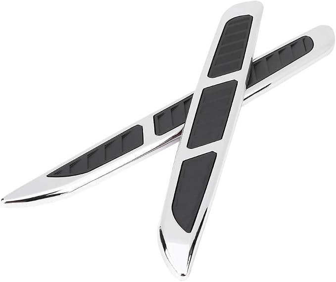 1 Pair Car Hood Vent Air Intake Grille, Car Exterior Hood Side Door Air Flow