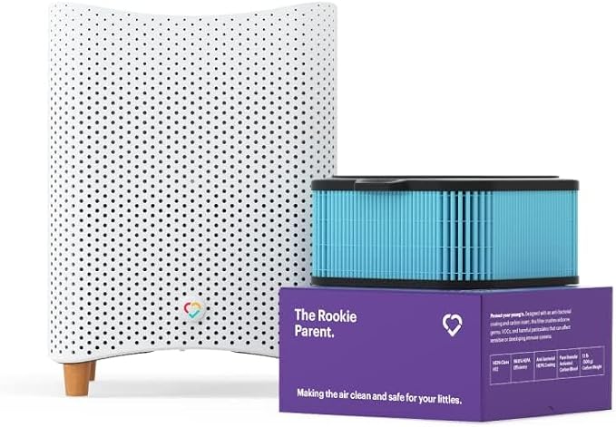 Mila Air Rookie Parent H12 HEPA & Carbon Home Replacement Filter, Genuine Mila