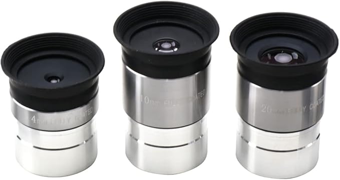 Multi-Coated Telescope Eyepiece Set