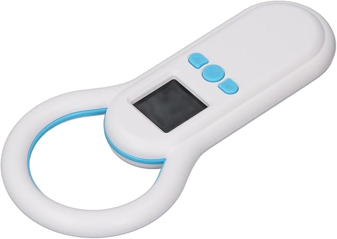 Animal Microchip Scanner, 1.44in TFT Screen 500 Data Storage 915M USB 2.4G Wireless BT Pet Chip Reader, with 3 Connection Methods, for ISO 11784 11785 FDX B Microchips