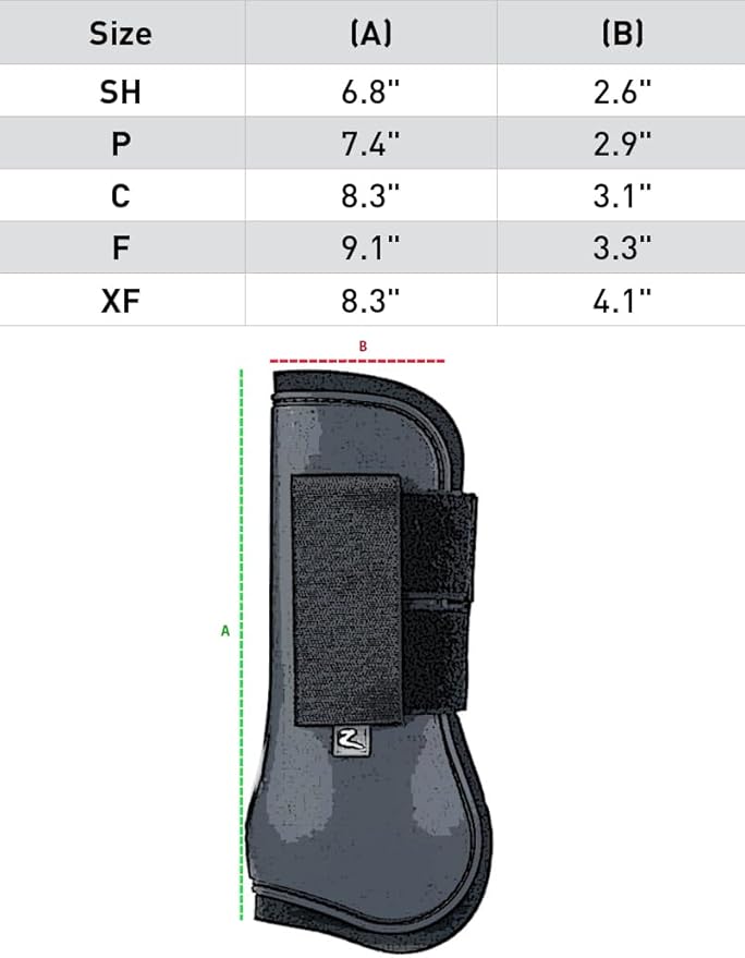 HORZE Adepto Open Front Tendon Boots | Durable Shell with Neoprene Lining - Coral Gold - Pony