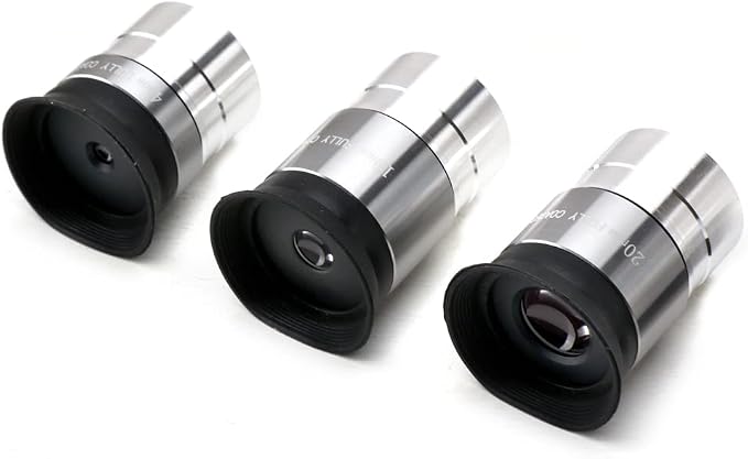 Multi-Coated Telescope Eyepiece Set