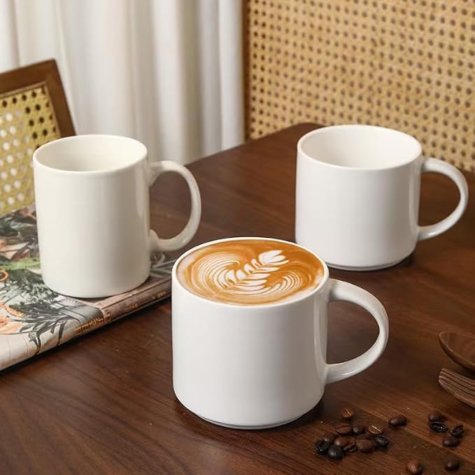 Ceramic Coffee Mugs 13 oz, Cups Set of 6, Mug