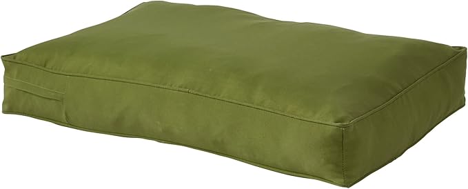 Charlie Rectangle Indoor/Outdoor Pillow Style Dog Bed, Hunter, Large (36" x 48")