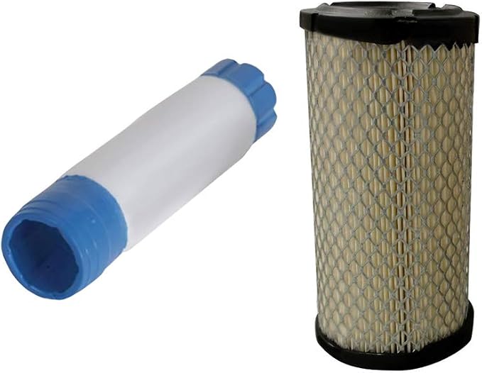 RAParts Inner & Outer Air Filter Set Fits John Deere Models: F735 X495 X595