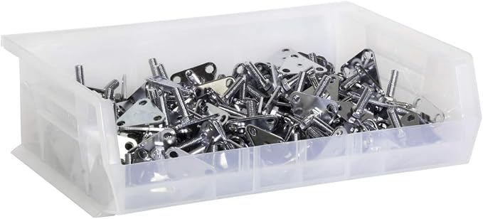 Akro-Mils 30255 AkroBins Plastic Storage Bins, Space-Saving Stackable Bins