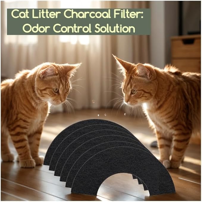 6 Pack Carbon Filters Compatible
