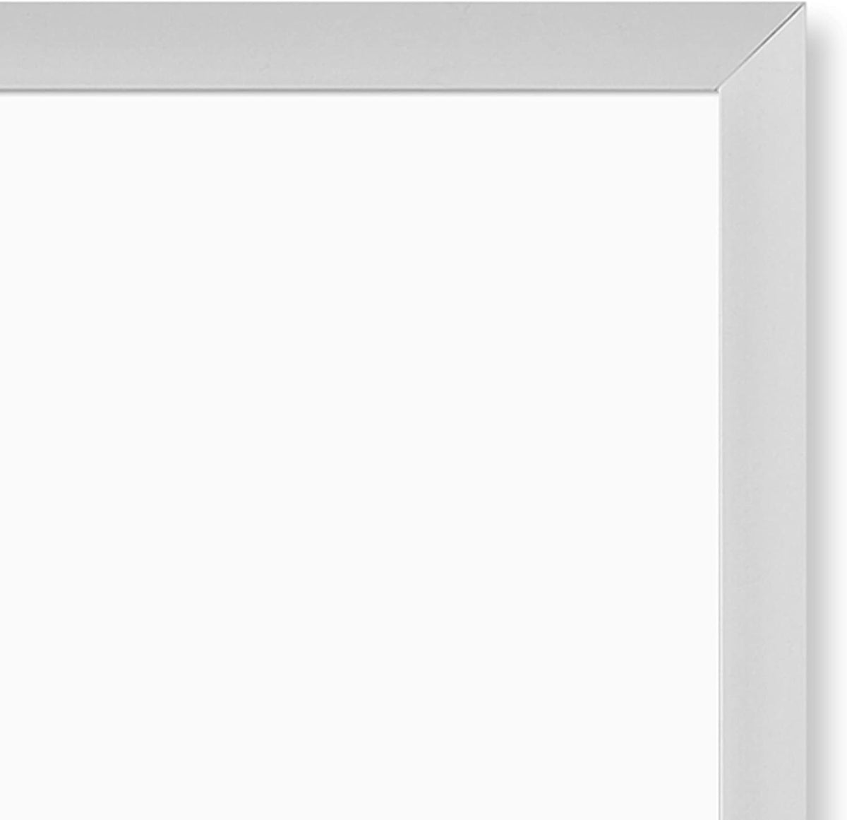 U Brands White Board, Dry Erase Board for Wall, Aluminum Frame, 96" x 48"