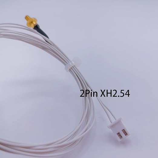 Ender 3 M3 Thermistor 300°C 1m/39.4Inch, 3D Printer M3 Stud Thermistor