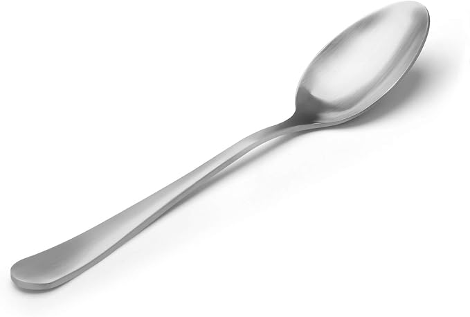 Matte Silverware Set, 20-Piece Stainless Steel Flatware Set, Kitchen Utensil