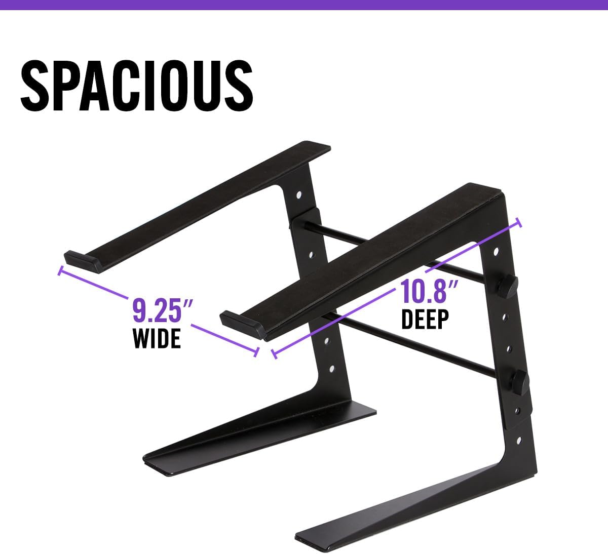 OnStage On-Stage LPT5000 Laptop Computer Stand, Black