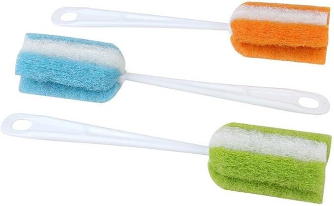 3PCS Soft Hanging Sponge Cleaning Brush Cleaner