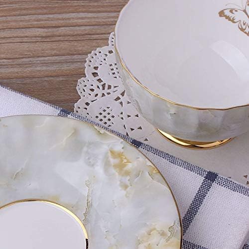 Bone China Cup and Saucer Set- Butterfly and Elegance