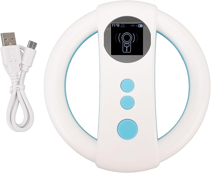 Pet Microchip Reader, High Frequency USB Interface Portable Pet Chip Scanner with Dual Frequency Reading, for Animal ID Tag and Information Management