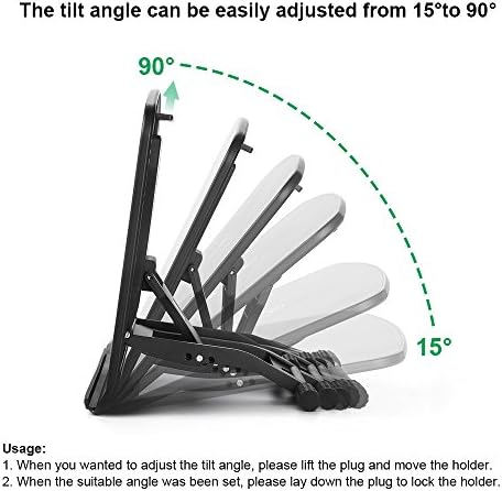 Parblo PR 100 Universal Drawing Tablet Stand Adjustable for 10 to 16 Inches Digital Graphics Drawing Monitors Art Tablets Laptops