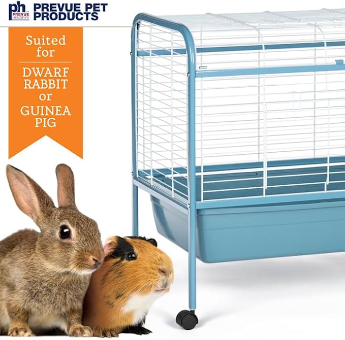 Small Animal Home with Rolling Stand
