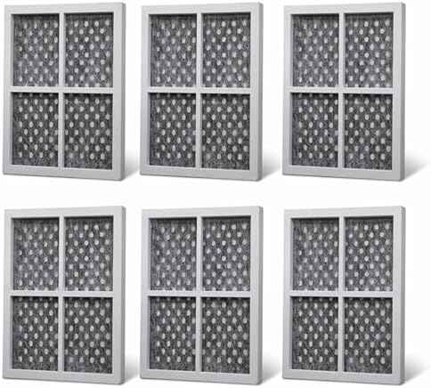 Barkior 6-Pack Refrigerator Air Filter Replacement for LG LT120F &