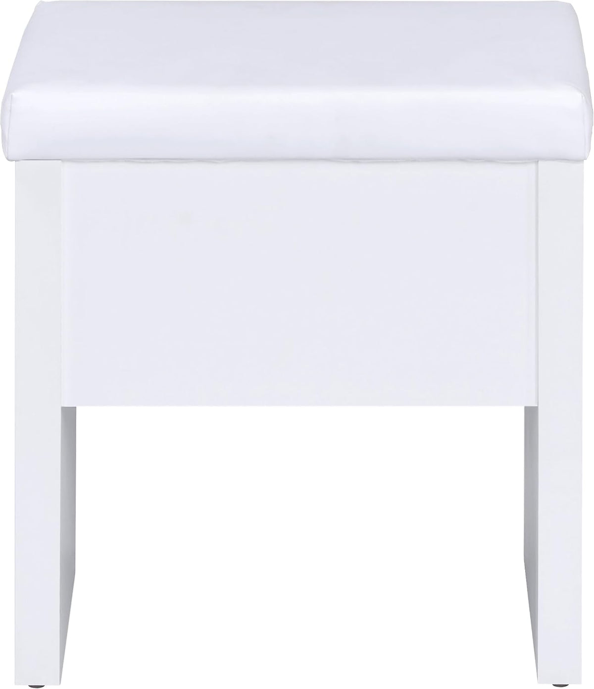 Coaster Harvey Rectangular 1-Drawer Vanity Table Set, White 300290
