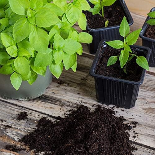 Minute Soil Bulk Coconut Coir Block 2-Pack – OMRI Listed for Organic Use – Compressed Growing Medium Expands with Water – Indoor & Outdoor Gardening Soil Alternative