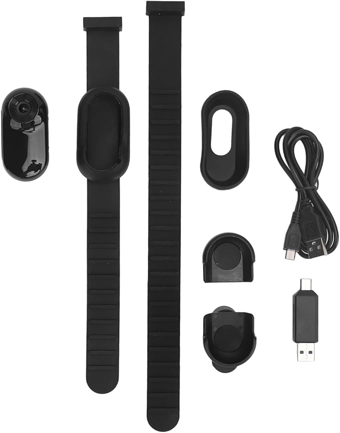 Cat Collar Camera, 1080P FHD Dog Collar, Pet Action Camera with Video Records, 0.96 LCD Screen, 170° Wide Angle, No Wi Fi Needed, for Cats, Dogs, Outdoor, Indoor