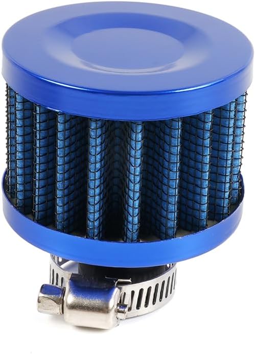 MUGE RACING 2Pcs Air Filter Cold Air Intake Filter Breather 12mm Valve Cover