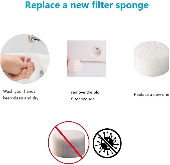 15 Pcs Replacement Air Filter Sponge