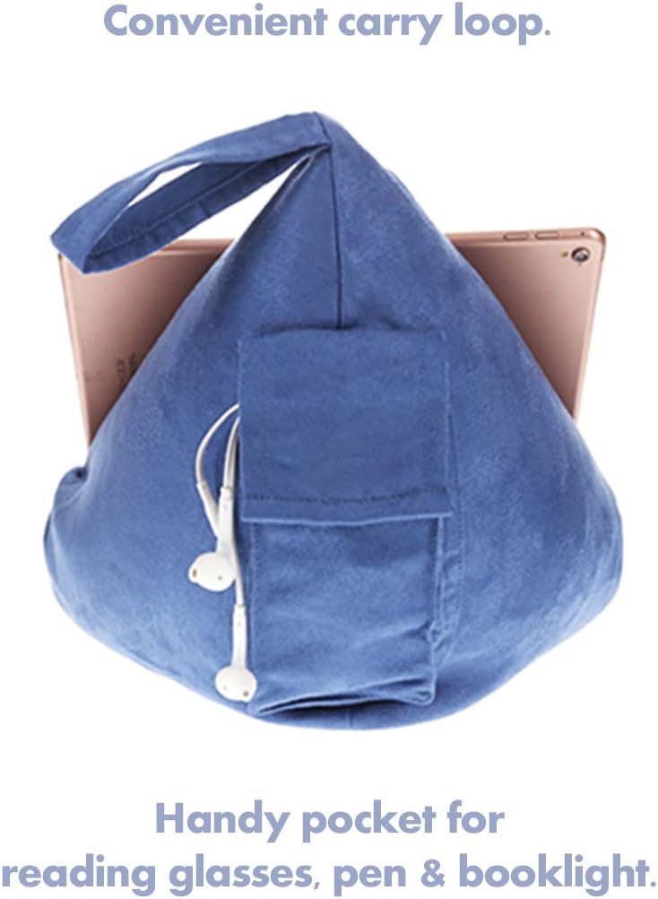 The Book Seat - Sky Blue - The Most Comfortable Way to Read, Hands Free!