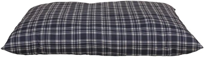 Carolina Pet Blue Plaid Shebang Rectangle Indoor/Outdoor Bed M