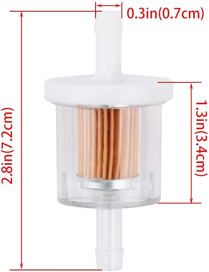 Tvent 1/4" Fuel Filter 691035 493629