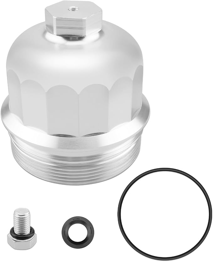 Fuel Filter Housing Cap Fit for GM Duramax 6.6L L5P 2017 2018 2019 2020，Fit for