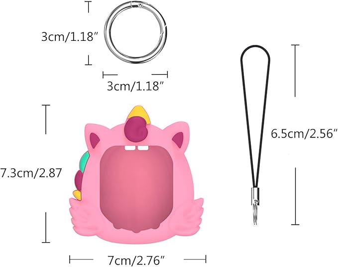 Electronic Virtual Pet Machine Protector Carring Case Silicone Cover Suitable for Protective Skin Sleeve Protective Cover