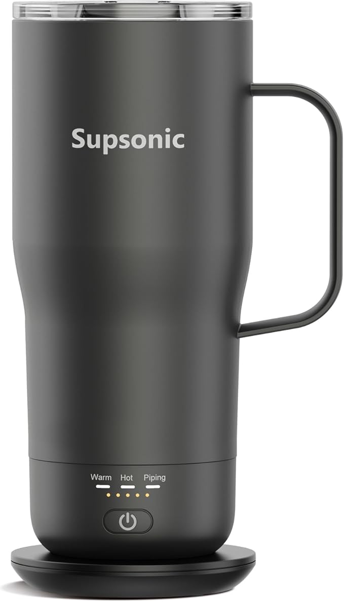 Supsonic Heated Coffee Mug, 20oz Electric Temperature Control Cup | Keeps