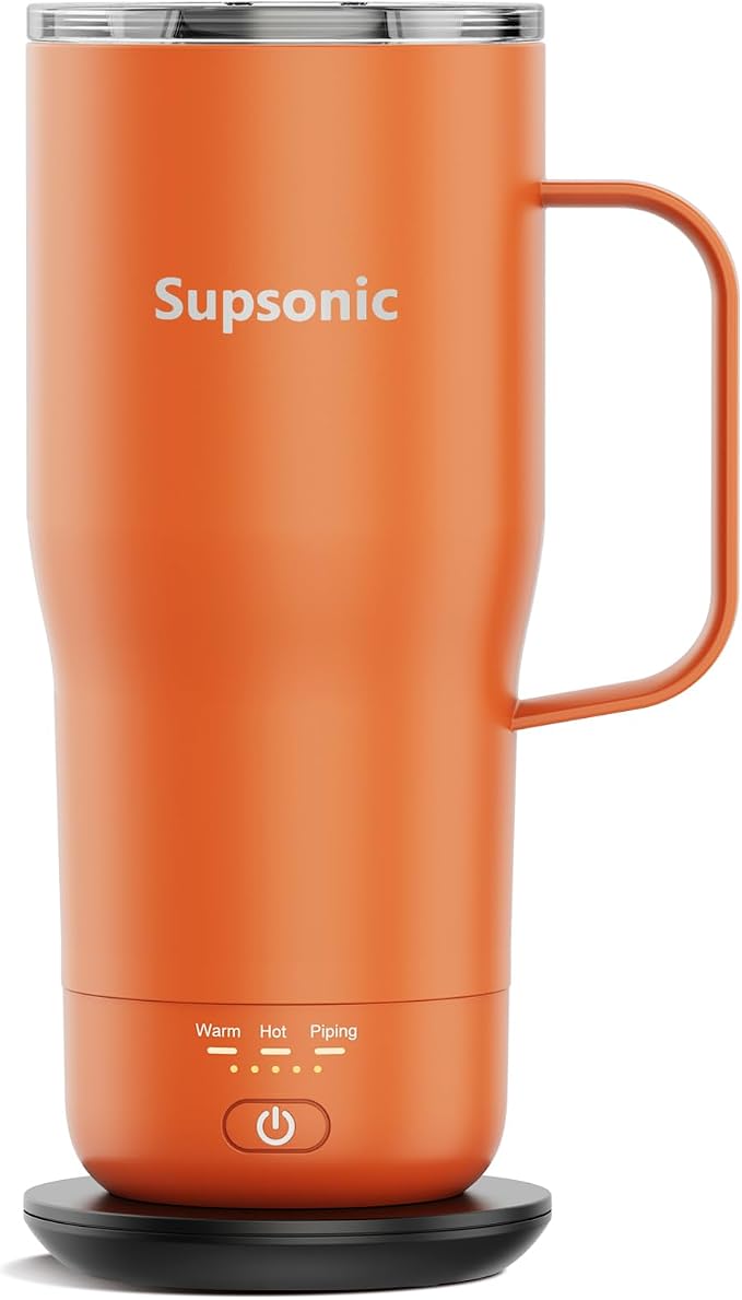 Supsonic Heated Coffee Mug, 20oz Electric Temperature Control Cup | Keeps
