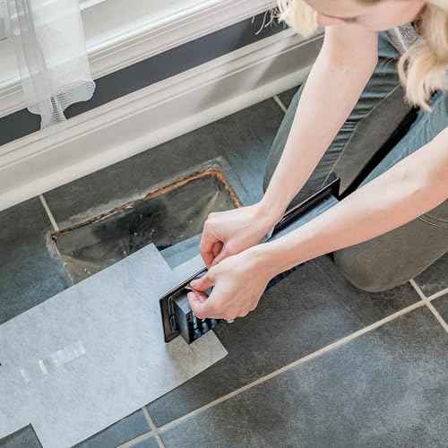 Air Vent Filters for Home - 4" x 12" MERV 8 Electrostatic Floor Vent