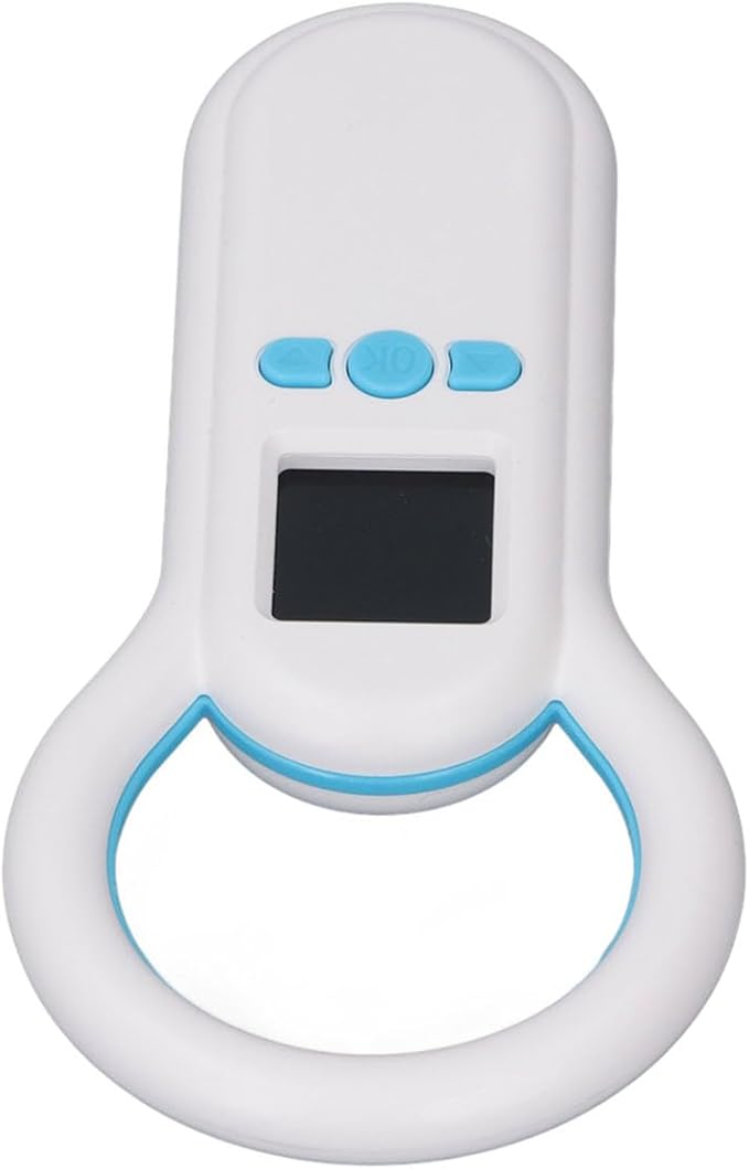 Garosa Animal Microchip Scanner 1.44in Screen 500 Data Storage 915M USB 2.4G Wireless BT Pet Chip Reader with 3 Connection Methods for ISO 11784 11785 FDX B Compatible
