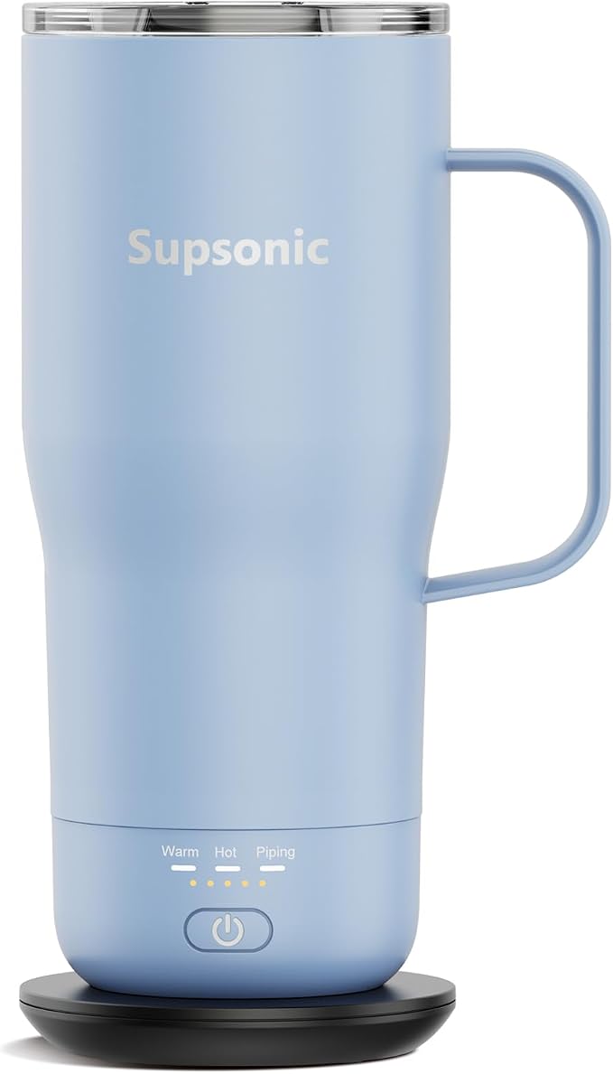 Supsonic Heated Coffee Mug, 20oz Electric Temperature Control Cup | Keeps
