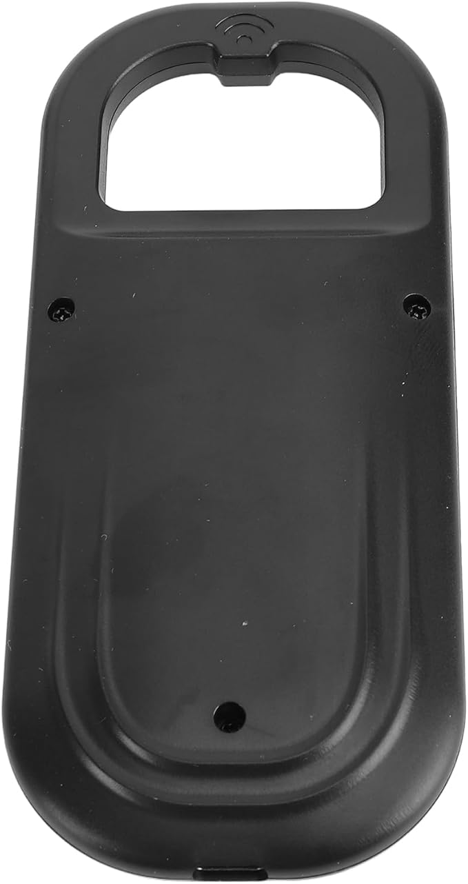 Diydeg Pet Microchip Scanner, Rechargeable EMID FDX B Portable Pet Chip Scanner with OLED Display, 134.2KHz, 128 Sets of Data, Microchip for Animal, Pigs, Dogs, Cats (Black)