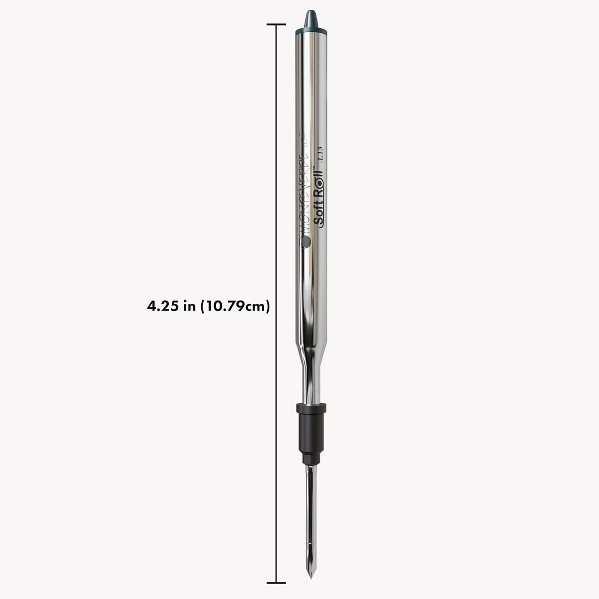 Monteverde Ballpoint Refill to Fit Lamy Pens, Medium, Blue/Black, 6 Pack