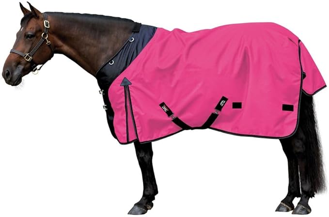 STORM SHIELD Classic II Surcingle Horse Turnout Blanket | Contour Collar | Horse Blankets for Winter Waterproof | 1200D Ripstop Durability | Winter Horse Blanket