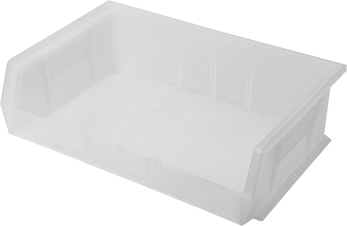 Akro-Mils 30255 AkroBins Plastic Storage Bins, Space-Saving Stackable Bins