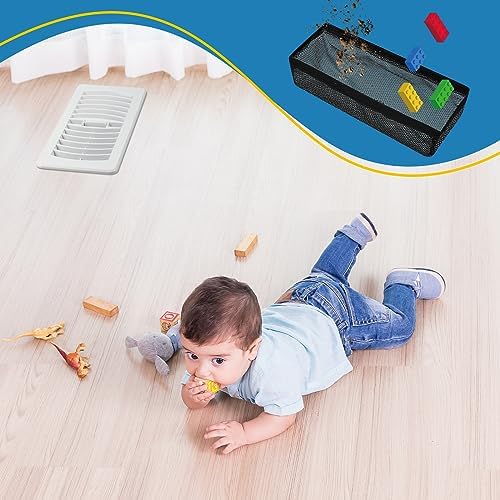Zonon 12 Pcs Floor Register Trap Cover Vent Screen for Home