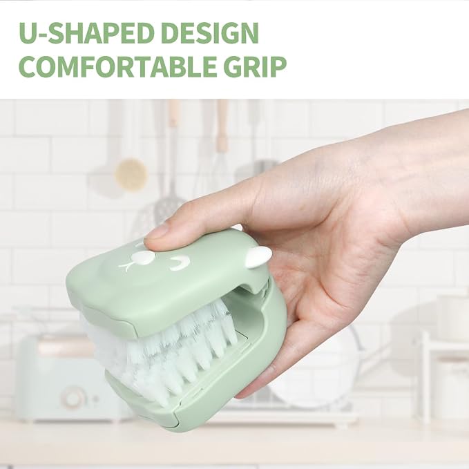 CQT BladeBrush Knife and Cutlery Cleaner Brush Bristle Scrub Kitchen Washing