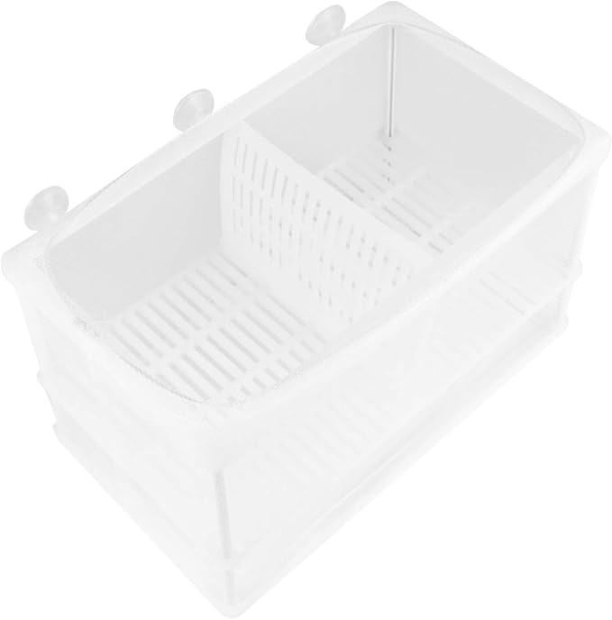 POPETPOP 1pc Portable Fish Hatching Net Water Separation Box for Aquarium Isolation Breeding Tank Separator Easy to Use and Install and Cloth Material