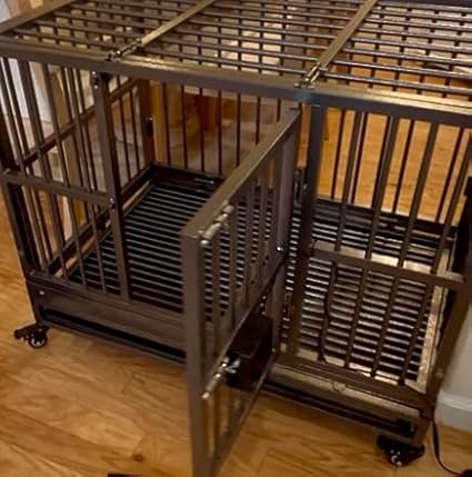 Easy Out Automated Pet Crate Opener for Single or Double Latch Crates, Activated by Remote Control or Wi-Fi Smart Plug, Model EOD2
