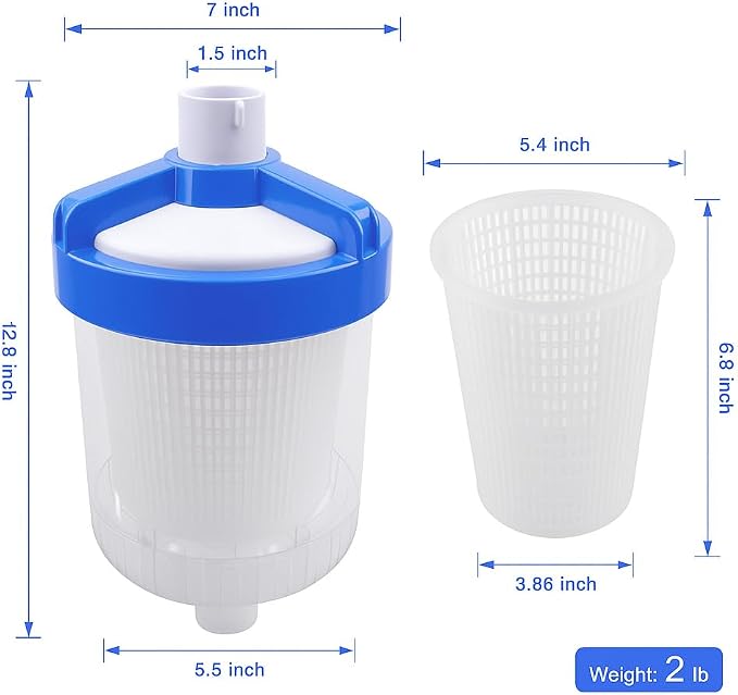 ATRACYPART Inline Leaf Catcher Canister
