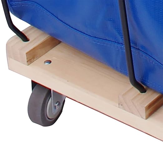 Basket Trucks,Service Carts Blue 16 Bushel Knock Down Truck,Carts, 20.0 cu. ft, 600 lb, 40" L X 28" W X 35.5" H Capacity