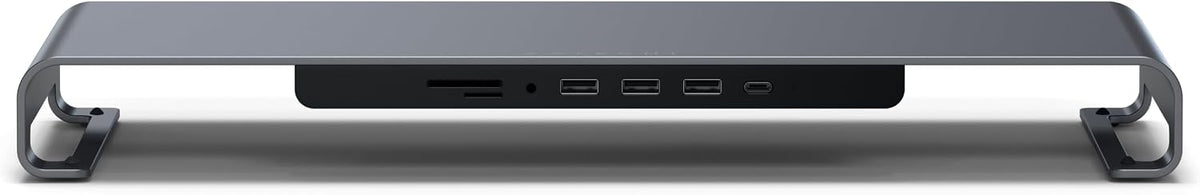 Satechi USB-C Hub Monitor Stand, 3 USB 3.0 Ports, For Desktop Computers