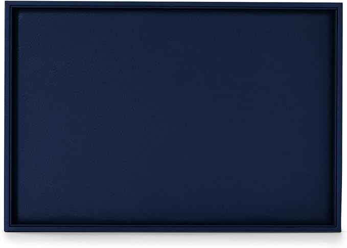 Oirlv Elegant Blue Jewelry Display Tray Stackable Jewelry Trays Jewelry Drawer