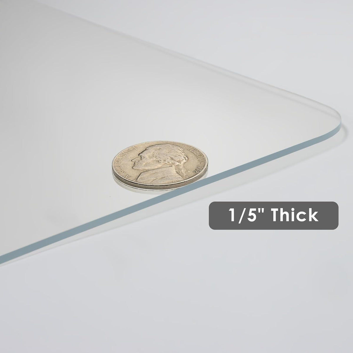 Kuyal 2 Pack 1/5" Thick Office Chair Mat, Heavy Duty Computer Chair Mat